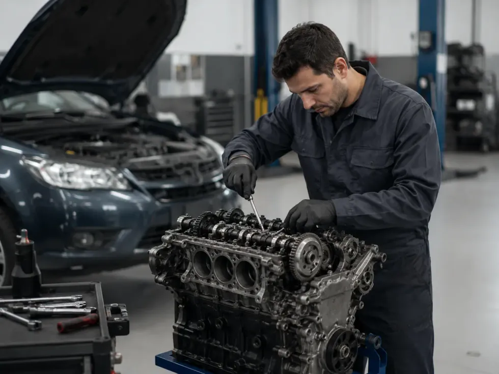 Reparación de motor y mecánica de precisión en taller de Surco